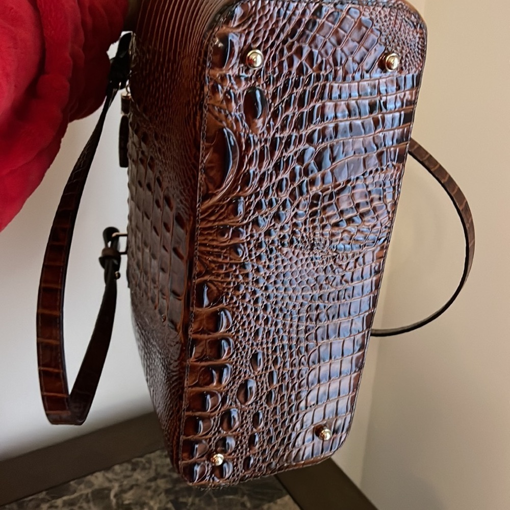 Authentic Brown Brahmin Medium Asher Shoulder Pur… - image 5